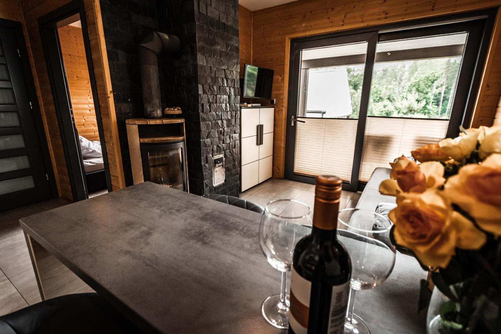 Osada Skoczkowo Komfortowe Domki Z Jacuzzi Nad Jeziorem- Sauna- Balia- Prywatny Staw Wedkarski Podiazy Εξωτερικό φωτογραφία